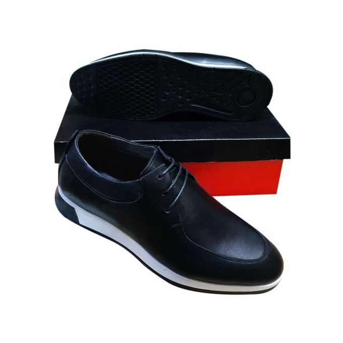 Basket / Baladeuse Pour Homme En Cuir - Noir